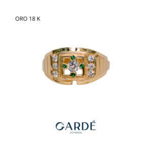 Anillo de oro 18 k