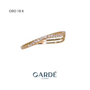 Anillo compromiso oro 18
