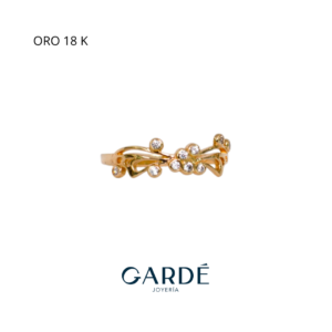 Anillo Oro 18k circulo