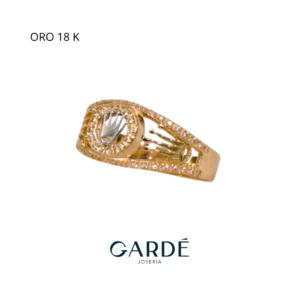 Anillo-de-Oro Corona 18 k