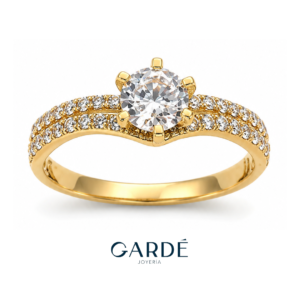 Anillo Doble Doble Carril De Circones
