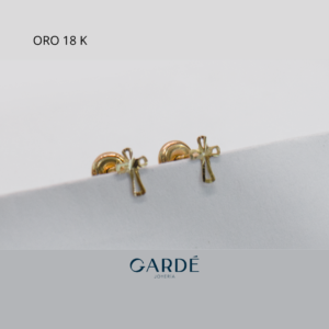 Topos cruz oro