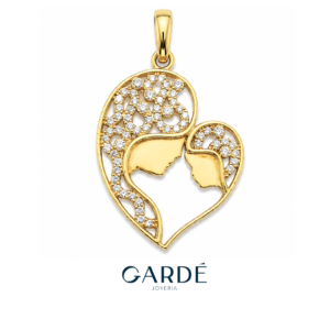 Dije Corazón Madre e Hija