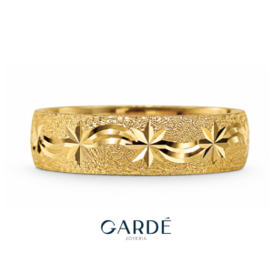 Argolla Estrellas Diamantadas