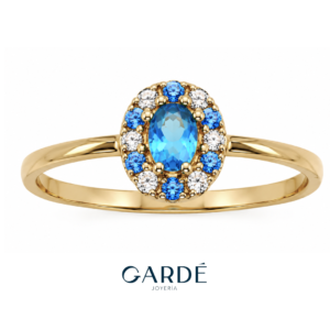 Anillo Piedra Azul