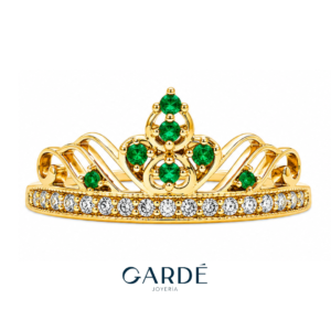 Anillo Corona Verde