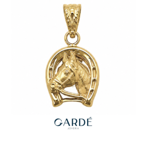 Dije Herradura con Caballo