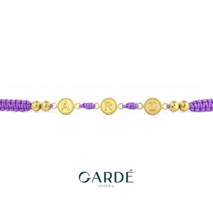 Pulsera Tejida Iniciales