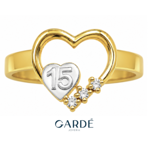 Anillo XV Corazón