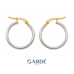 Candonga Oro Blanco & Diamantado Oro Amarillo