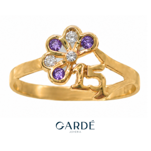 Anillo Flor XV